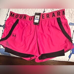 Under Armour Women’s 2 in 1 Shorts XL Loose